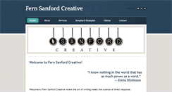 Desktop Screenshot of fernsanford.com