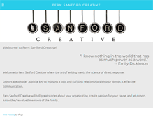 Tablet Screenshot of fernsanford.com